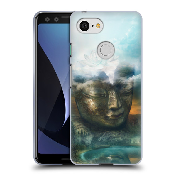 Duirwaigh God Buddha Soft Gel Case for Google Pixel 3