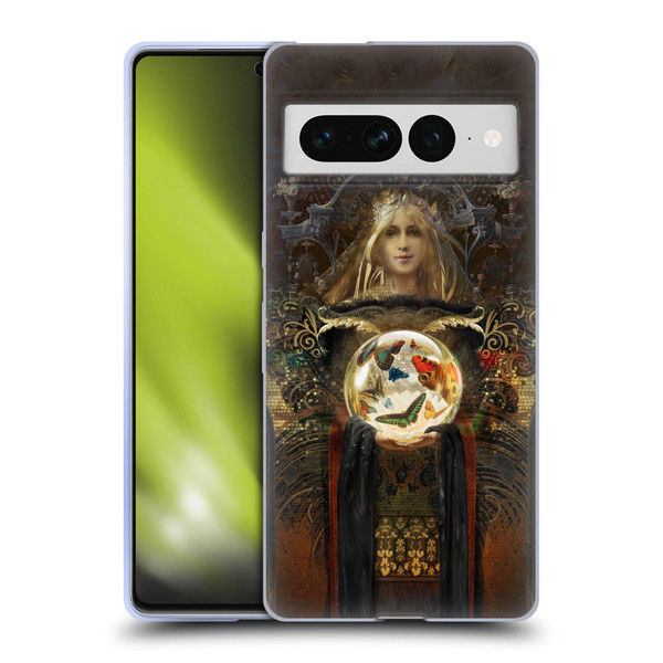 Duirwaigh God Butterfly Soft Gel Case for Google Pixel 7 Pro