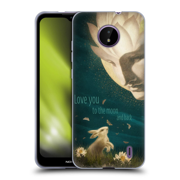 Duirwaigh God Moon Soft Gel Case for Nokia C10 / C20