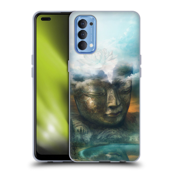 Duirwaigh God Buddha Soft Gel Case for OPPO Reno 4 5G
