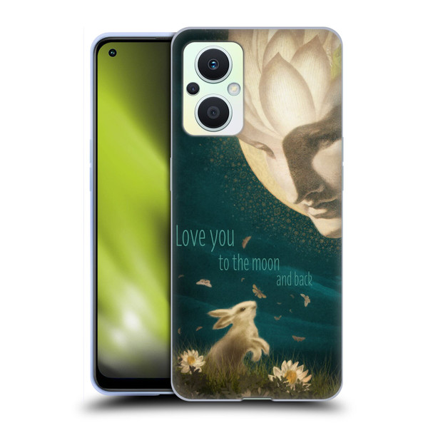 Duirwaigh God Moon Soft Gel Case for OPPO Reno8 Lite