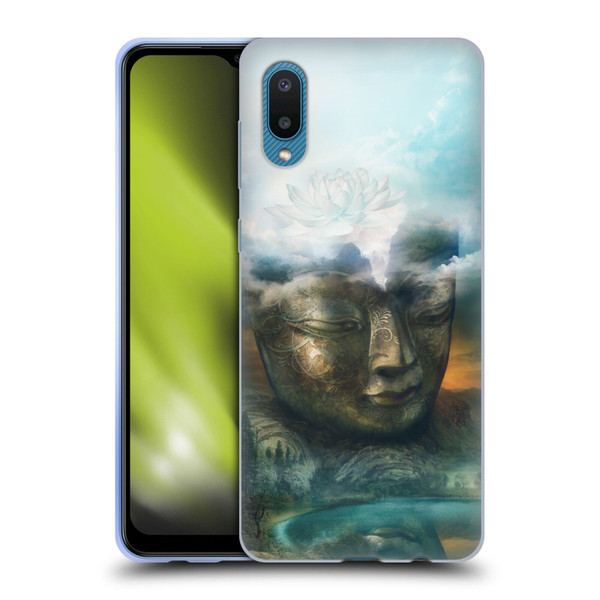Duirwaigh God Buddha Soft Gel Case for Samsung Galaxy A02/M02 (2021)