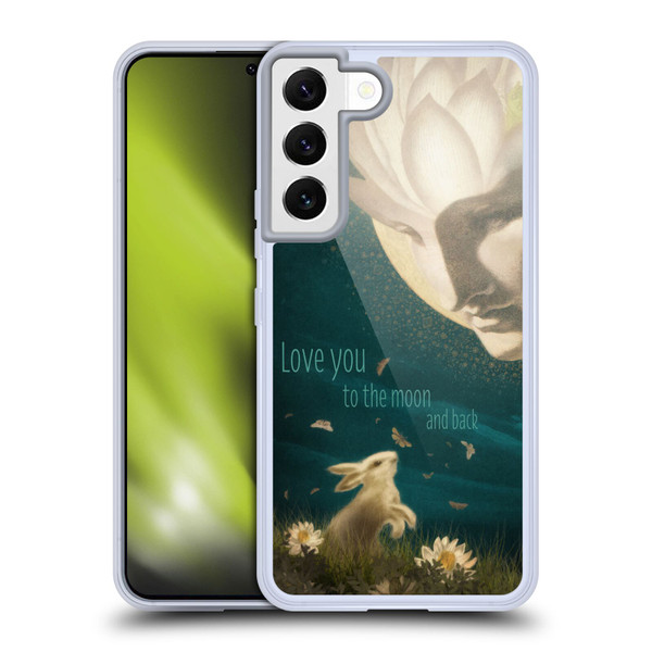Duirwaigh God Moon Soft Gel Case for Samsung Galaxy S22 5G