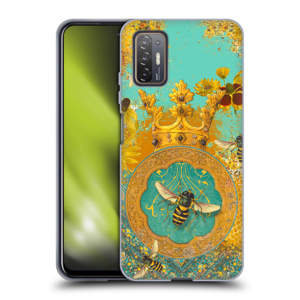Duirwaigh Insects Bee Soft Gel Case for HTC Desire 21 Pro 5G