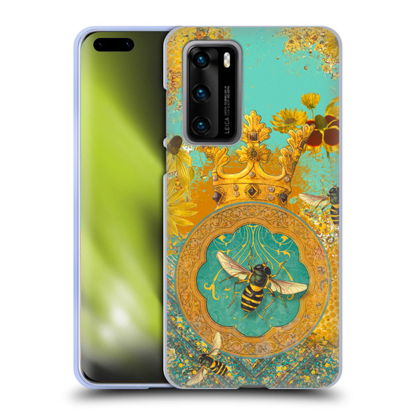 Duirwaigh Insects Bee Soft Gel Case for Huawei P40 5G
