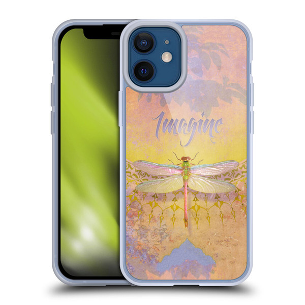 Duirwaigh Insects Dragonfly 2 Soft Gel Case for Apple iPhone 12 Mini