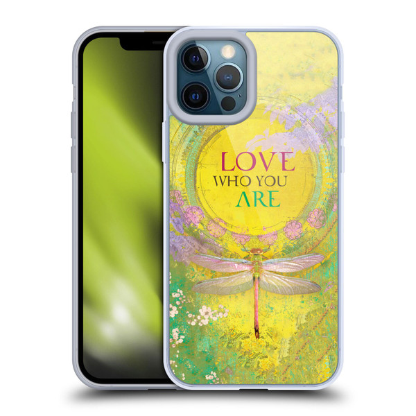Duirwaigh Insects Dragonfly 3 Soft Gel Case for Apple iPhone 12 Pro Max