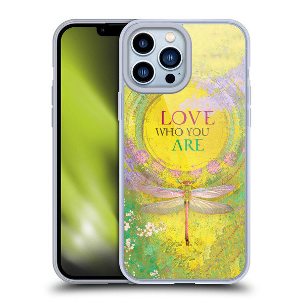Duirwaigh Insects Dragonfly 3 Soft Gel Case for Apple iPhone 13 Pro Max & MagSafe
