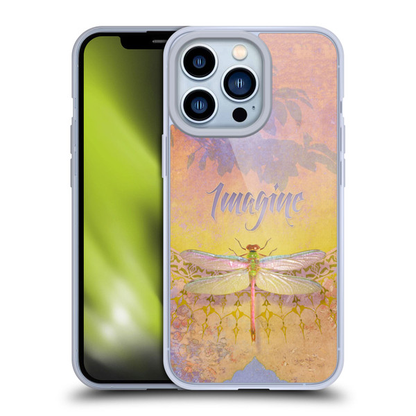 Duirwaigh Insects Dragonfly 2 Soft Gel Case for Apple iPhone 13 Pro
