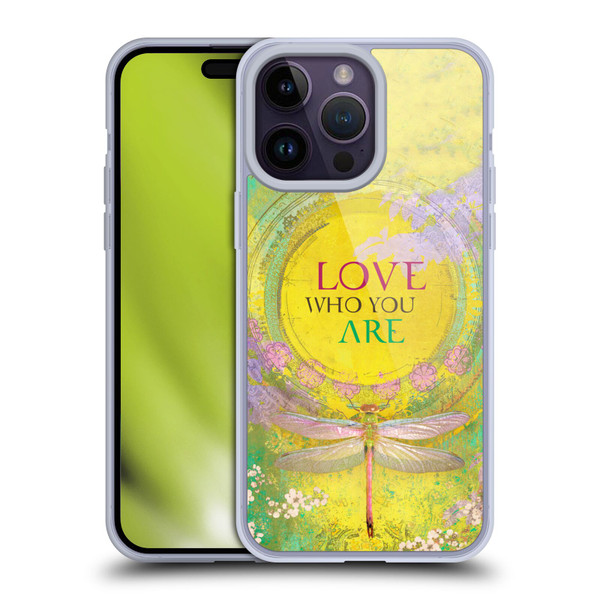 Duirwaigh Insects Dragonfly 3 Soft Gel Case for Apple iPhone 14 Pro Max