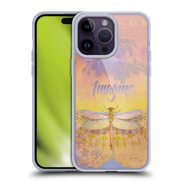 Duirwaigh Insects Dragonfly 2 Soft Gel Case for Apple iPhone 14 Pro Max & MagSafe