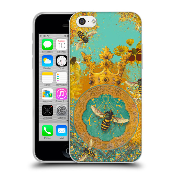 Duirwaigh Insects Bee Soft Gel Case for Apple iPhone 5c