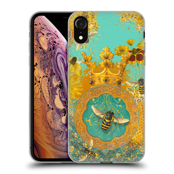 Duirwaigh Insects Bee Soft Gel Case for Apple iPhone XR