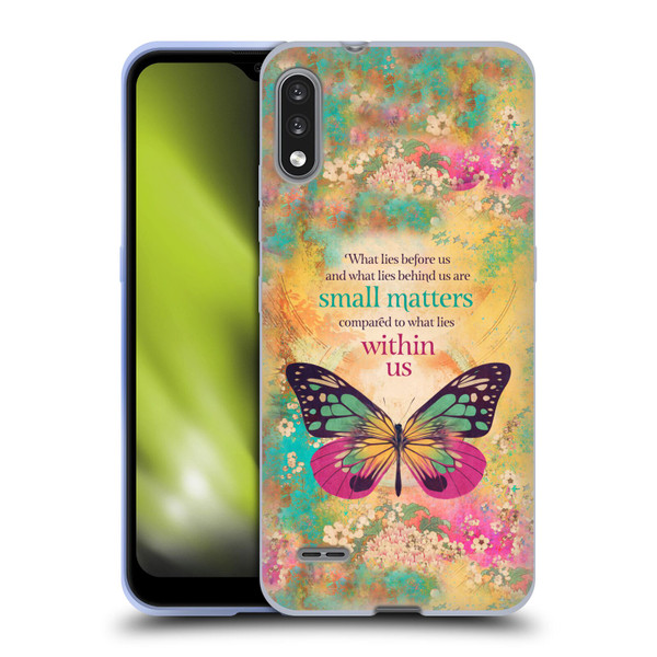 Duirwaigh Insects Butterfly 2 Soft Gel Case for LG K22