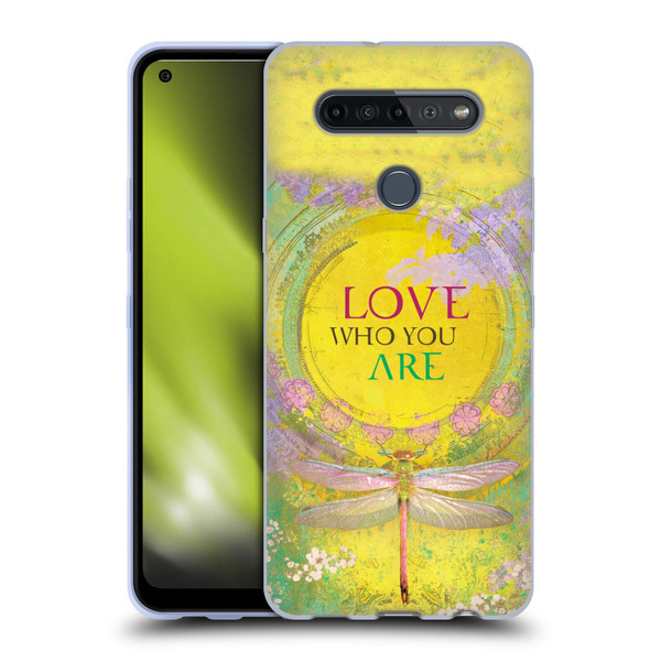 Duirwaigh Insects Dragonfly 3 Soft Gel Case for LG K51S
