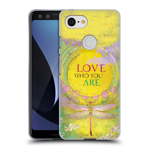 Duirwaigh Insects Dragonfly 3 Soft Gel Case for Google Pixel 3