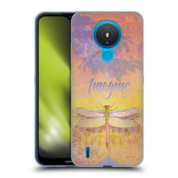 Duirwaigh Insects Dragonfly 2 Soft Gel Case for Nokia 1.4