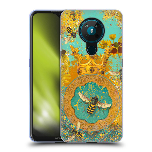 Duirwaigh Insects Bee Soft Gel Case for Nokia 5.3