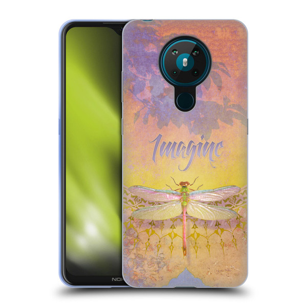 Duirwaigh Insects Dragonfly 2 Soft Gel Case for Nokia 5.3