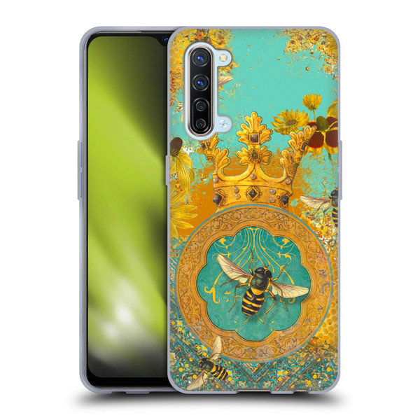 Duirwaigh Insects Bee Soft Gel Case for OPPO Find X2 Lite 5G