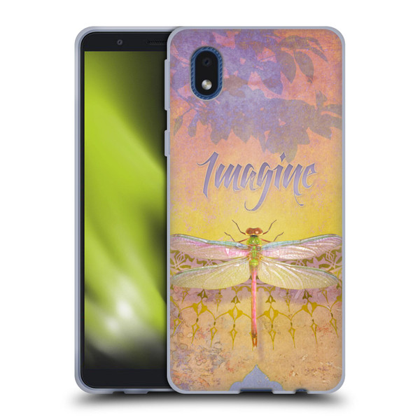Duirwaigh Insects Dragonfly 2 Soft Gel Case for Samsung Galaxy A01 Core (2020)