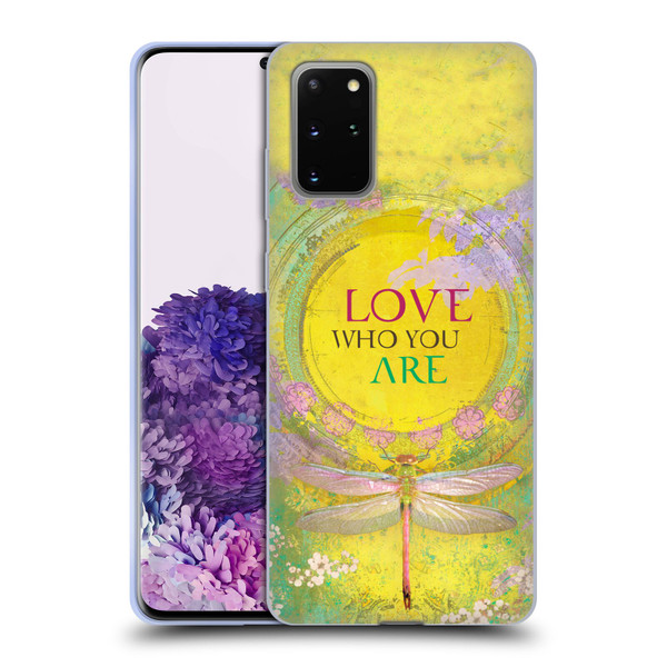 Duirwaigh Insects Dragonfly 3 Soft Gel Case for Samsung Galaxy S20+ / S20+ 5G