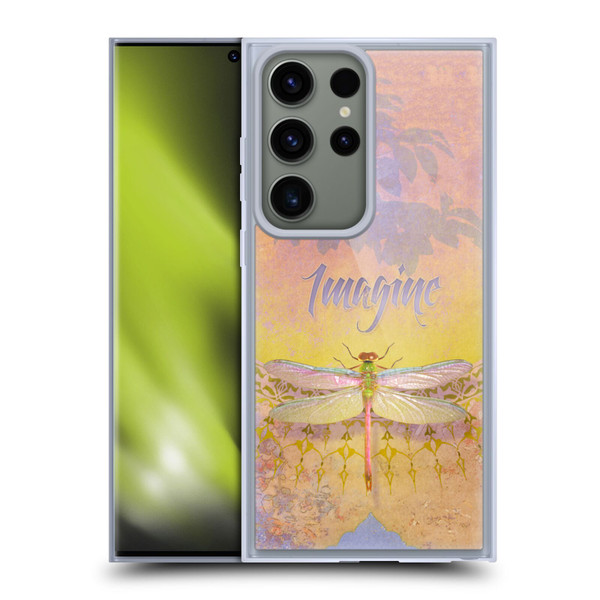 Duirwaigh Insects Dragonfly 2 Soft Gel Case for Samsung Galaxy S23 Ultra 5G