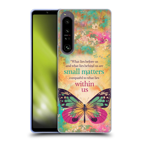 Duirwaigh Insects Butterfly 2 Soft Gel Case for Sony Xperia 1 IV