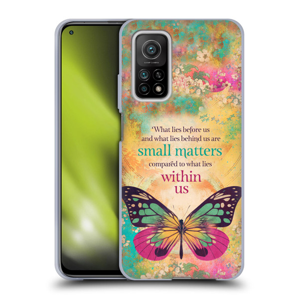 Duirwaigh Insects Butterfly 2 Soft Gel Case for Xiaomi Mi 10T 5G