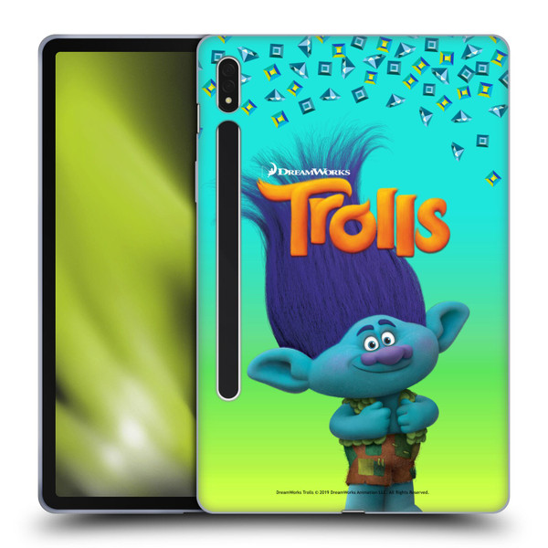 Trolls Snack Pack Branch Soft Gel Case for Samsung Galaxy Tab S8
