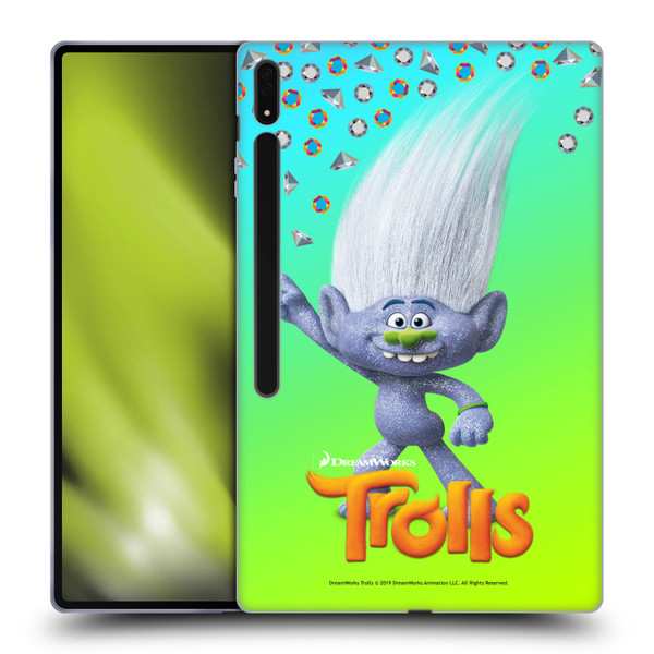 Trolls Snack Pack Guy Diamond Soft Gel Case for Samsung Galaxy Tab S8 Ultra