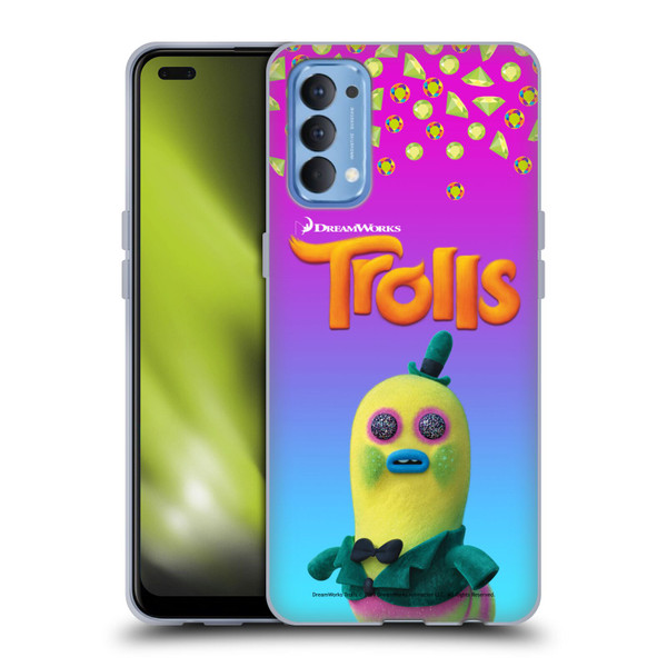 Trolls Snack Pack Mr. Dinkles Soft Gel Case for OPPO Reno 4 5G