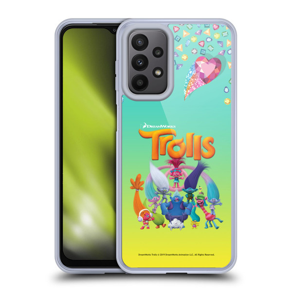 Trolls Snack Pack Group Soft Gel Case for Samsung Galaxy A23 / 5G (2022)