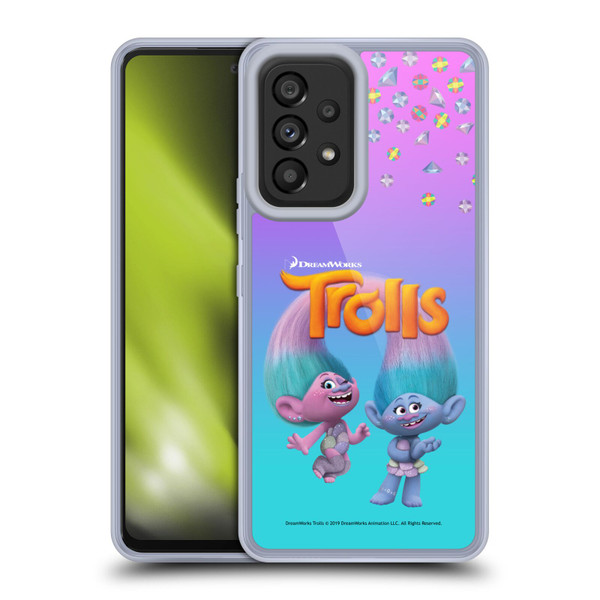 Trolls Snack Pack Satin & Chenille Soft Gel Case for Samsung Galaxy A53 5G (2022)