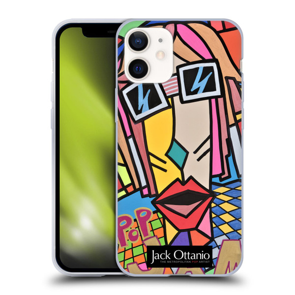 Jack Ottanio Art Pop Jam Soft Gel Case for Apple iPhone 12 Mini