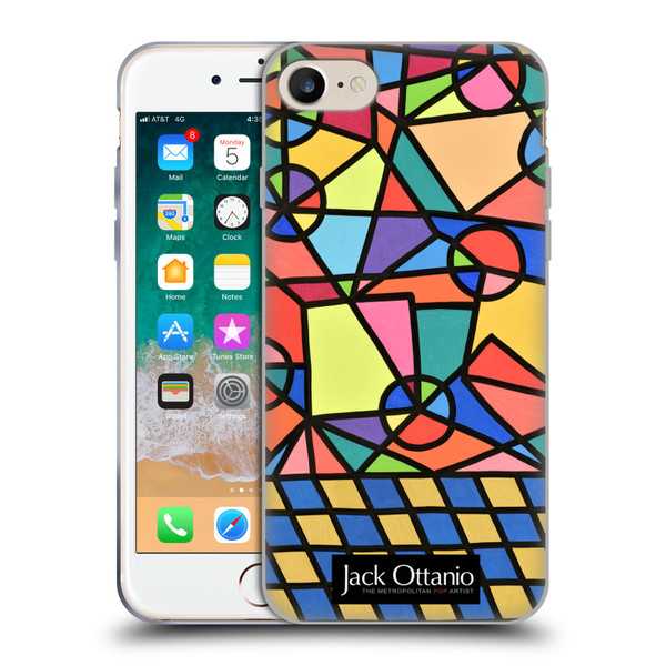 Jack Ottanio Art Caos Geometrico Organizzato Soft Gel Case for Apple iPhone 7 / 8 / SE 2020 & 2022