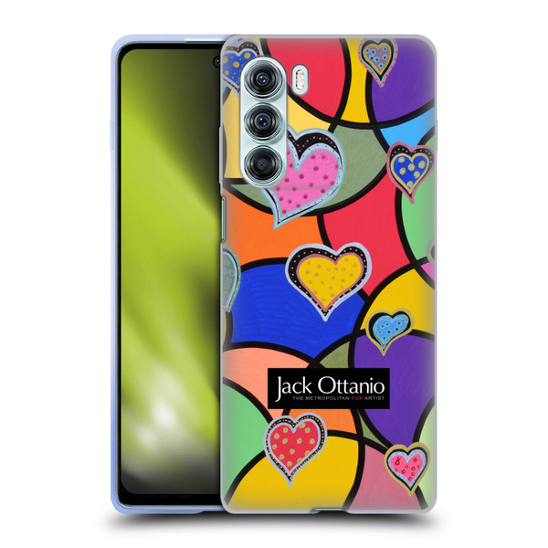Jack Ottanio Art Hearts Of Diamonds Soft Gel Case for Motorola Edge S30 / Moto G200 5G