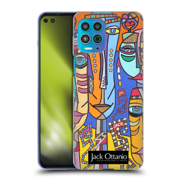 Jack Ottanio Art Naylari Twins Soft Gel Case for Motorola Moto G100