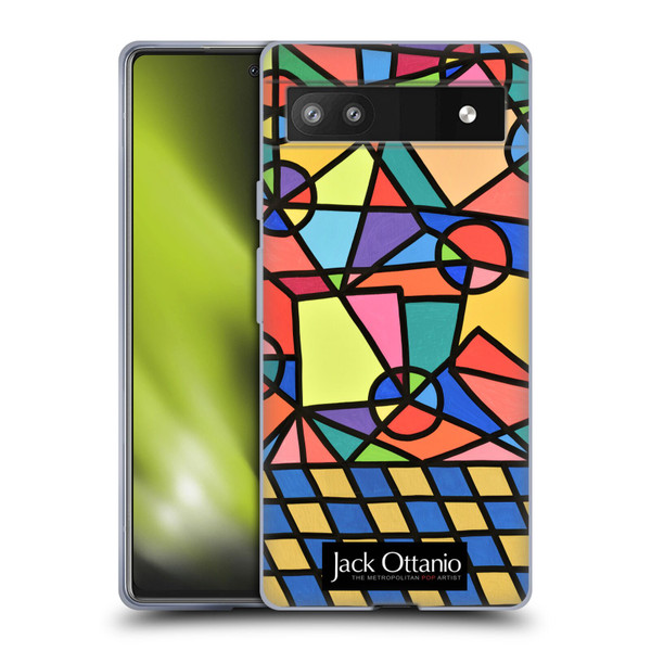 Jack Ottanio Art Caos Geometrico Organizzato Soft Gel Case for Google Pixel 6a