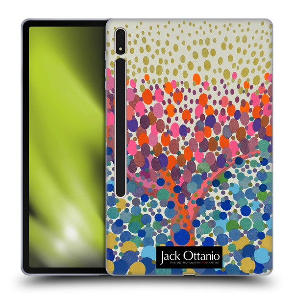Jack Ottanio Art The Tree On The Moon Soft Gel Case for Samsung Galaxy Tab S8 Plus
