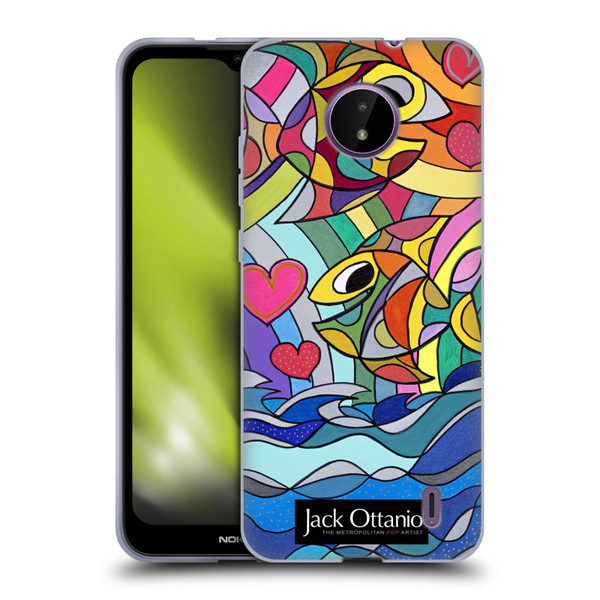 Jack Ottanio Art Happy Fishes Soft Gel Case for Nokia C10 / C20