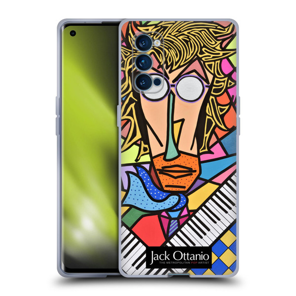 Jack Ottanio Art Bugsy The Jazzman Soft Gel Case for OPPO Reno 4 Pro 5G