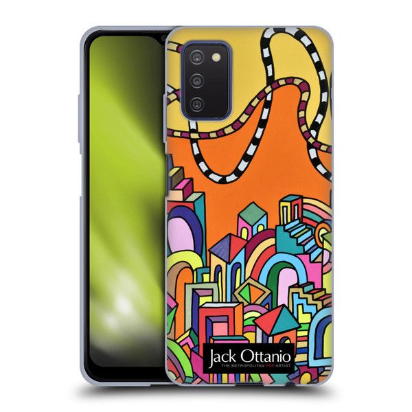 Jack Ottanio Art Borgo Fantasia 2050 Soft Gel Case for Samsung Galaxy A03s (2021)