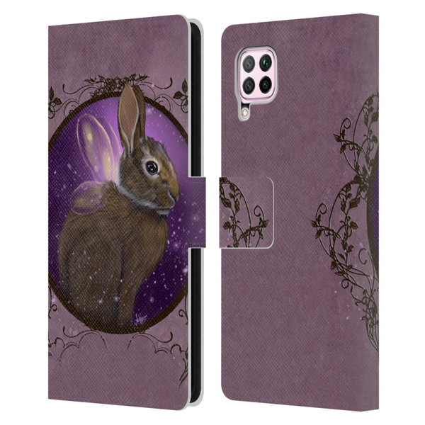 Ash Evans Animals Rabbit Leather Book Wallet Case Cover For Huawei Nova 6 SE / P40 Lite