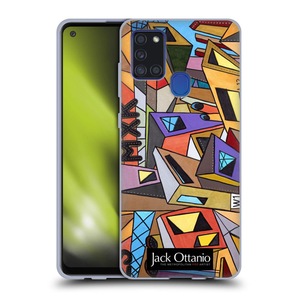 Jack Ottanio Art The Factories 2050 Soft Gel Case for Samsung Galaxy A21s (2020)