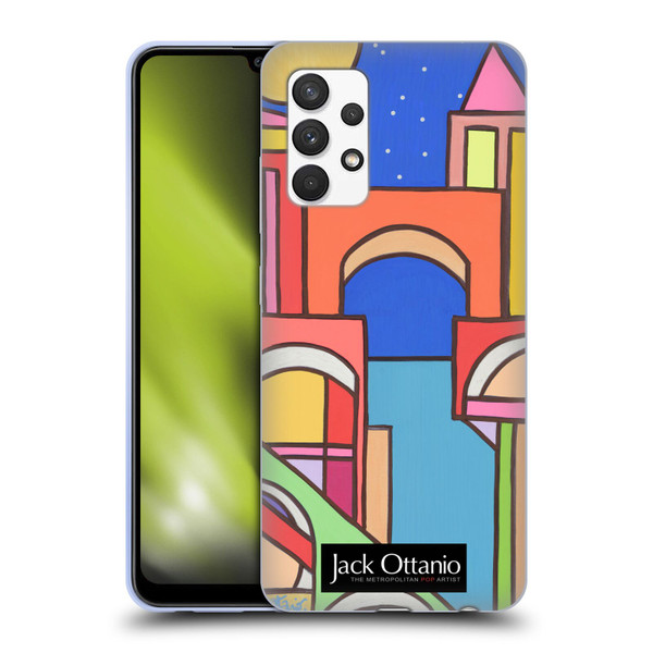 Jack Ottanio Art Borgo Arco D'argento Soft Gel Case for Samsung Galaxy A32 (2021)
