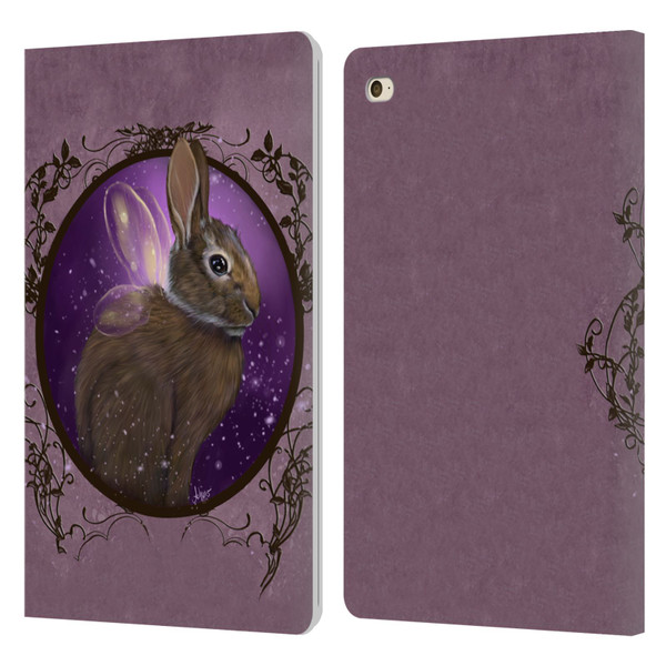 Ash Evans Animals Rabbit Leather Book Wallet Case Cover For Apple iPad mini 4