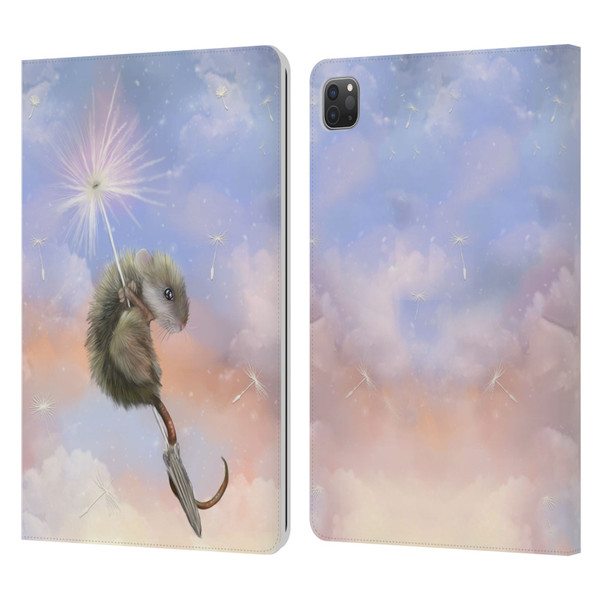 Ash Evans Animals Dandelion Mouse Leather Book Wallet Case Cover For Apple iPad Pro 11 2020 / 2021 / 2022