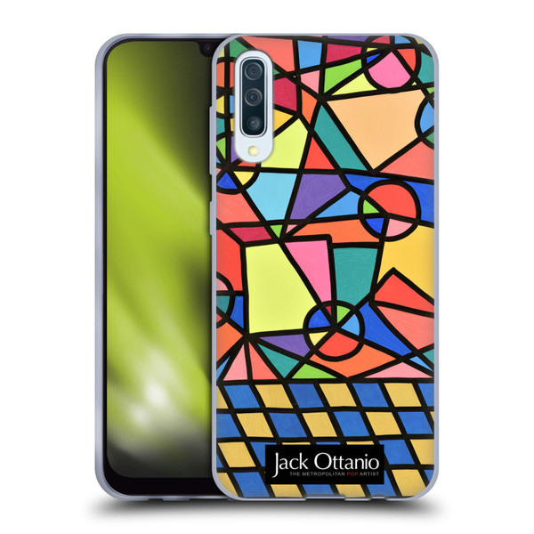 Jack Ottanio Art Caos Geometrico Organizzato Soft Gel Case for Samsung Galaxy A50/A30s (2019)