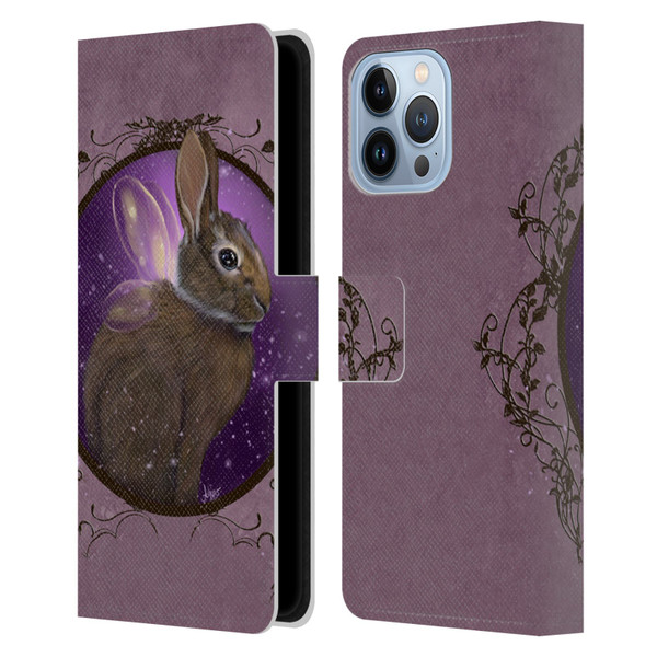 Ash Evans Animals Rabbit Leather Book Wallet Case Cover For Apple iPhone 13 Pro Max